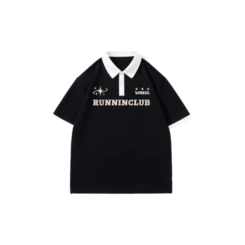 RUNNINWHEEL Polo Shirts Unisex