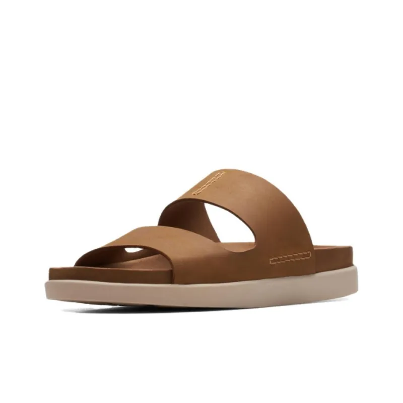 Clarks Slide Slippers Men's Brown-2