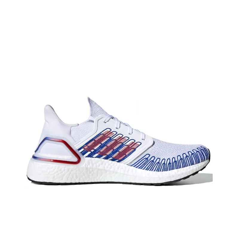 Adidas Ultra Boost 20 Scarlet Royal Blue-1