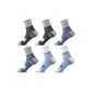 6 Pack (2 Dark Gray+2 Dark Blue+2 Gray Blue)