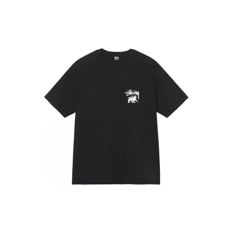 Stussy Rasta Dot Pigment Dyed Tee-1