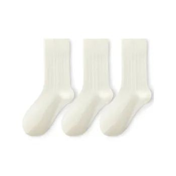 SHIWAJI Mid-Calf Socks Women's 3 Pack