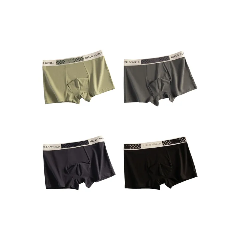 Flowers In Water Underpants Men's 4 Pack-13