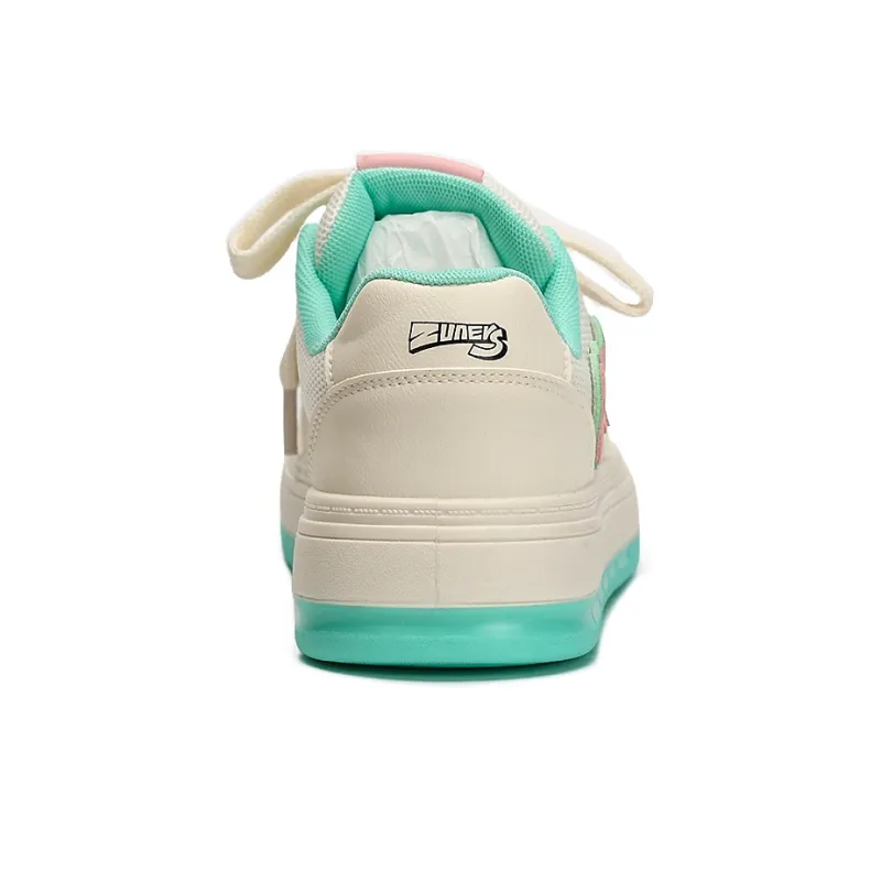 Zun'er Quick Dry Lightweight Height Increasing Low-Top Skateboard Shoes Unisex-4