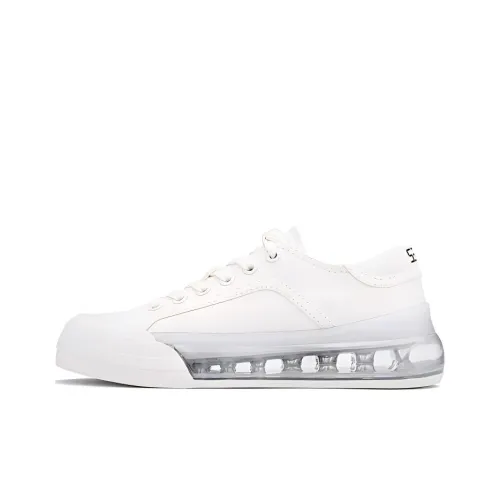 Shoes53045 스케이트보드화 로우탑 화이트 남녀공용