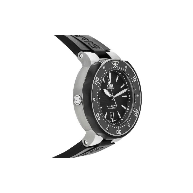 Oris Automatic Mechanical Movement Men's Watches Watch 49mm Black Dial-2