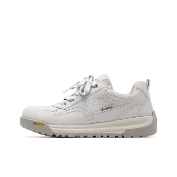 Mule Donkey Slip-Resistant Height Increasing Low-Top Casual Shoes Unisex White