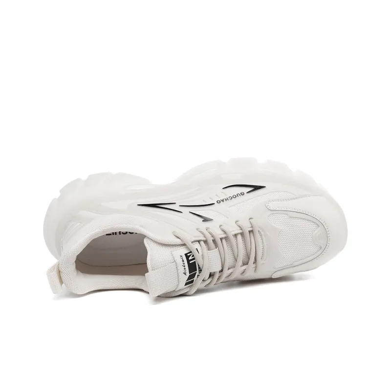 Captain Illy Low Top Chunky Sneakers Men's Beige-2