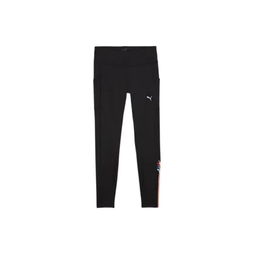 PUMA Classics Crop Knitted Sweatpants Women's Black