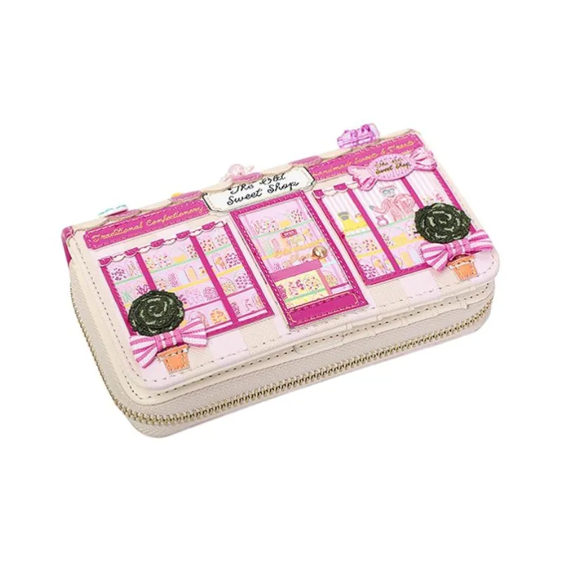 Vendula PU Wallet Large Size Women's Pink-2