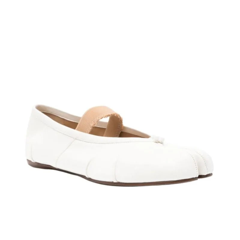 Maison Margiela Flat Casual Single Shoes Women's White-2