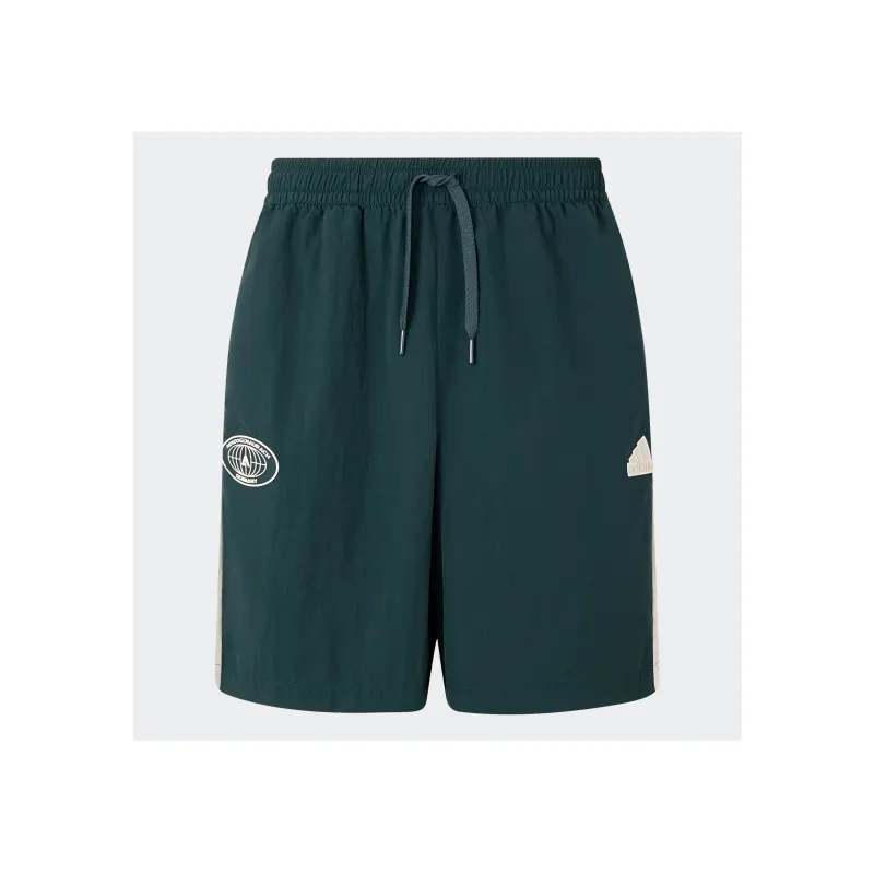 Adidas Casual Shorts Men's Night Sky Green-4