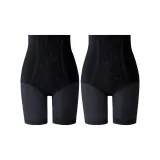 [Gauze Strong Tummy-Tucking 2 Pack]Black+Black