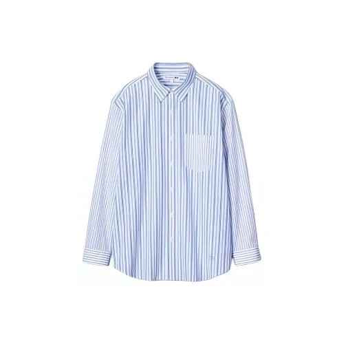 UNIQLO Jw Anderson Co-Branded Series Shirts Men Lake Blue