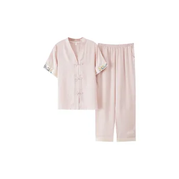 The Story Of The Flower Season Pajama Set Women's Lotus Color