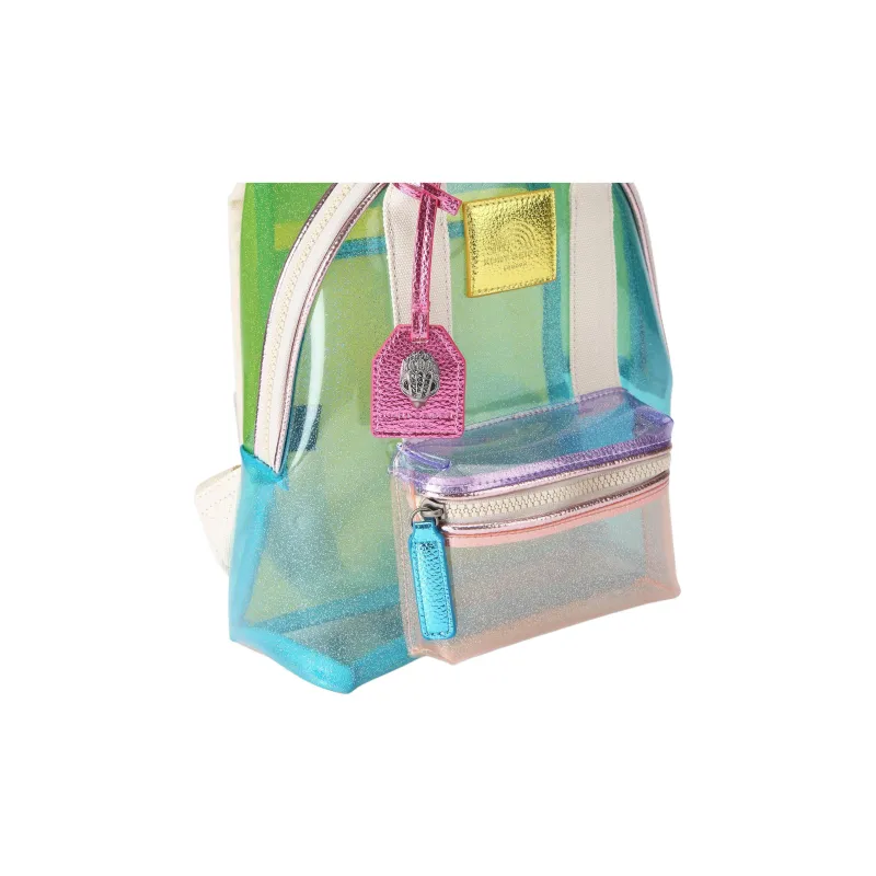 Kurt Geiger London Fabric Backpack Small Size Women's Multicolor-3