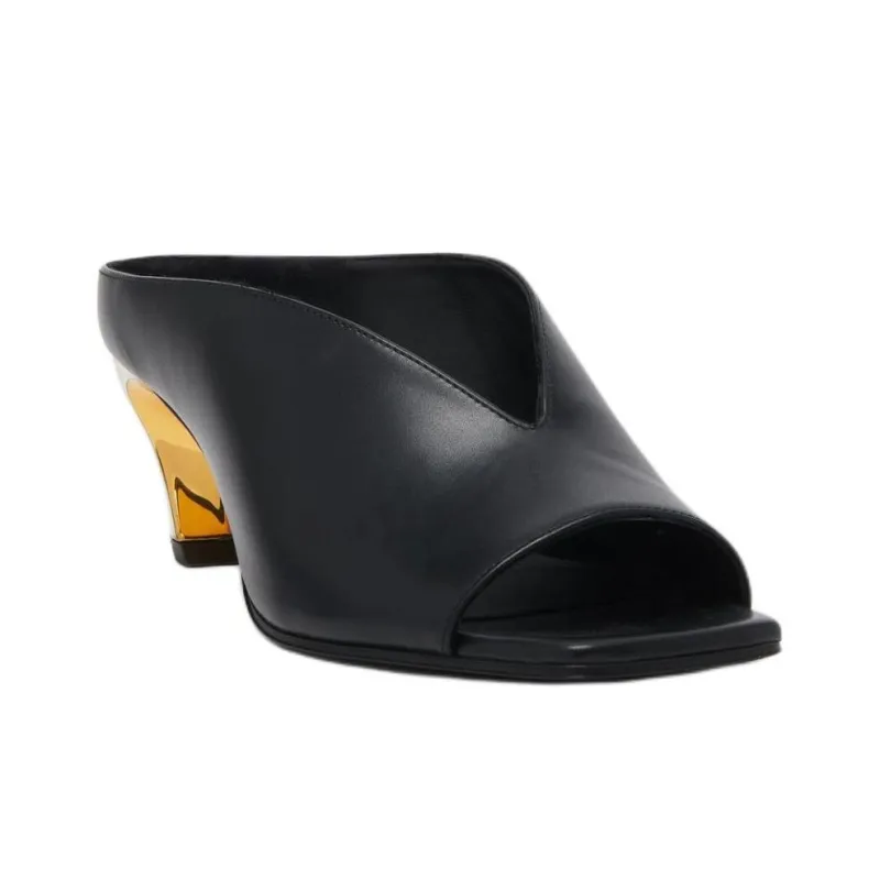 Alexander McQueen Open Toe Slip On Mules Women's-2