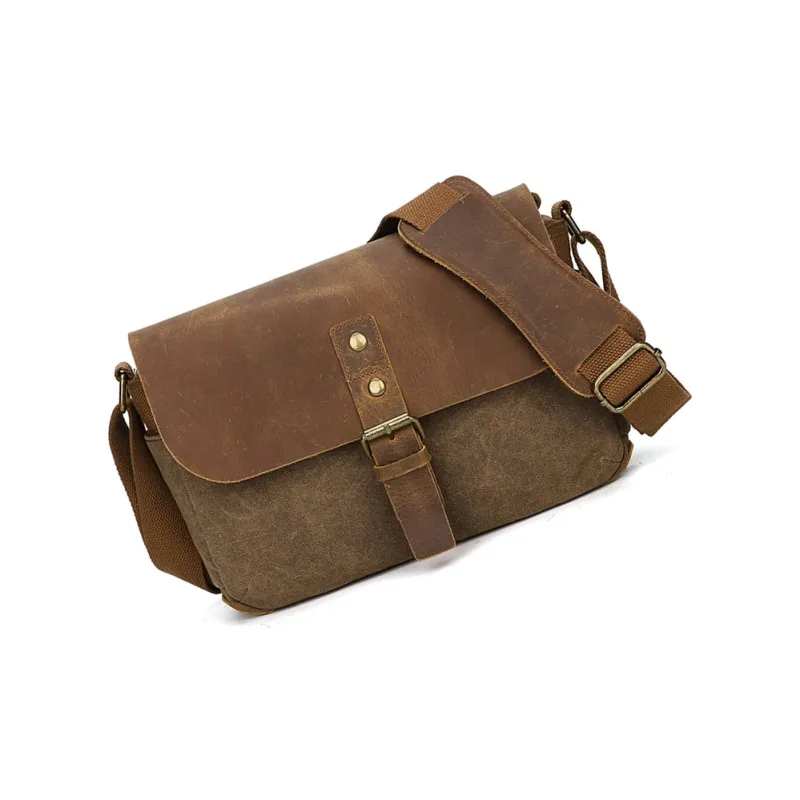 TTaG．baG Batik Canvas Shoulder Bag Unisex-1