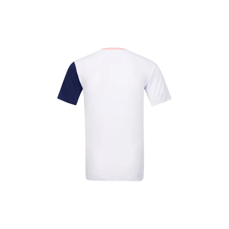 YONEX Badminton Jersey Men's White Navy Blue-1
