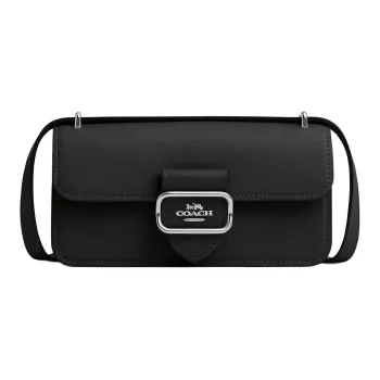 COACH Morgan Cow Leather Portable Crossbody Bag, Shoulder Bag Women's Black