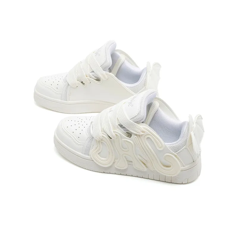 OHJC Slip Resistant Cushioning Abrasion Resistant Lightweight Breathable Low Top Skateboard Shoes Unisex-11