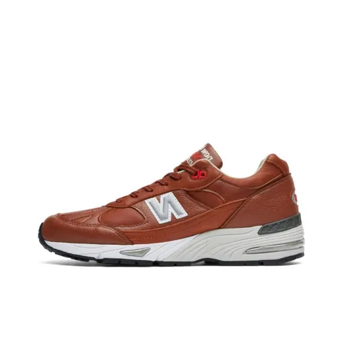 New Balance NB 991 Running Shoes Men Low-Top Dark Brown