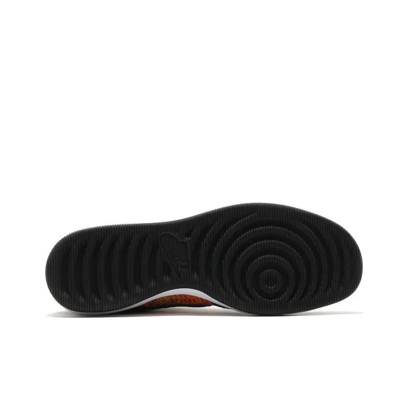 Nike Dunk Low Flyknit 'Black Flyknit Orange'-5