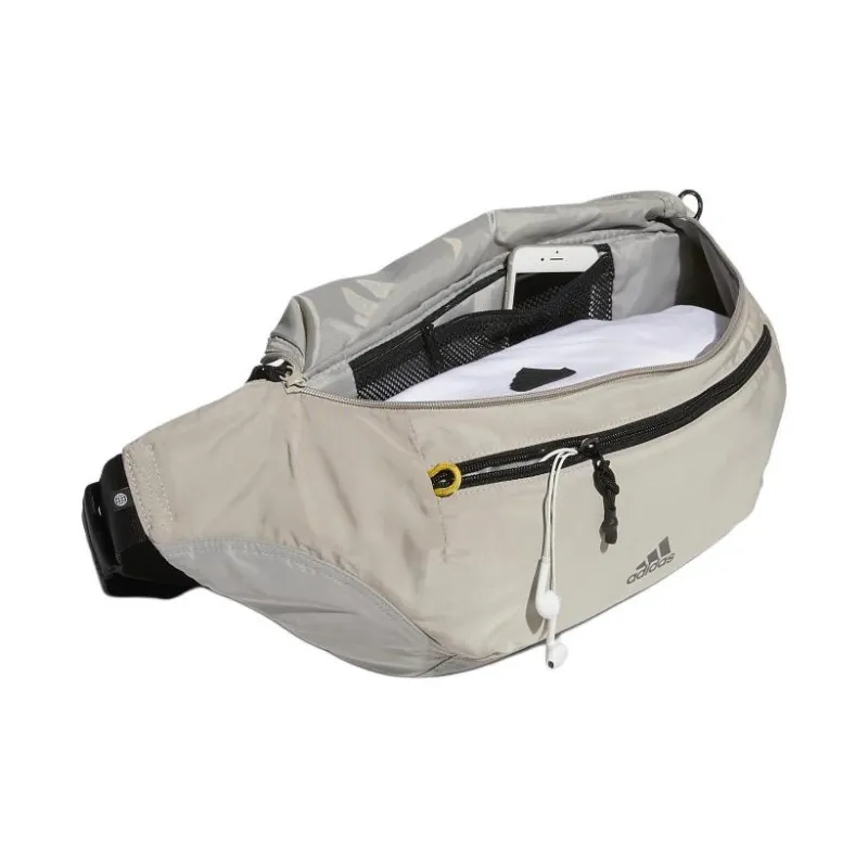 Adidas Recycled Material Sports Waist Bag Regular Unisex Gray-1