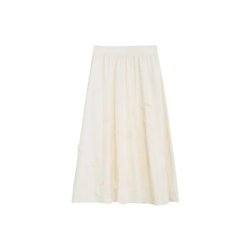 ZIHAN Skirt Set Women's Beige Gold-2