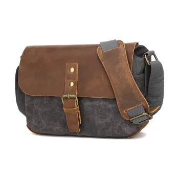 TTaG．baG Batik Canvas Shoulder Bag Unisex