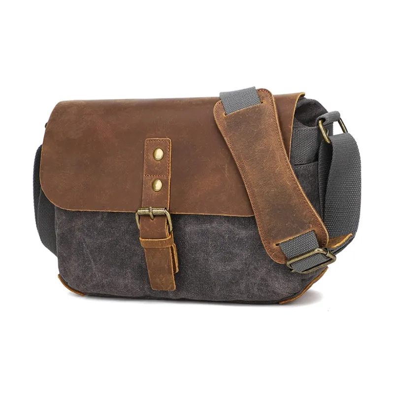 TTaG．baG Batik Canvas Shoulder Bag Unisex-3