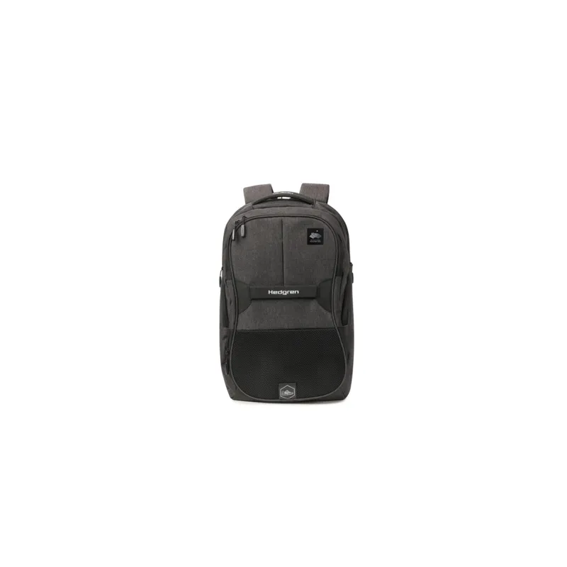 HEDGREN Polyester Backpack Large Size Men's Black/White-0