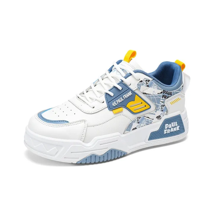 PAUL FRANK Slip-Resistant High-Top Skateboard Shoes Men's-19