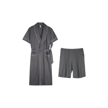 Xuan Liang Pajama Set Men's Paris Gray