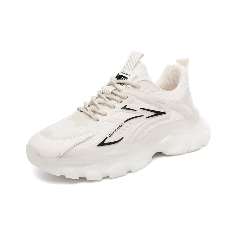 Captain Illy Low Top Chunky Sneakers Men's Beige-1