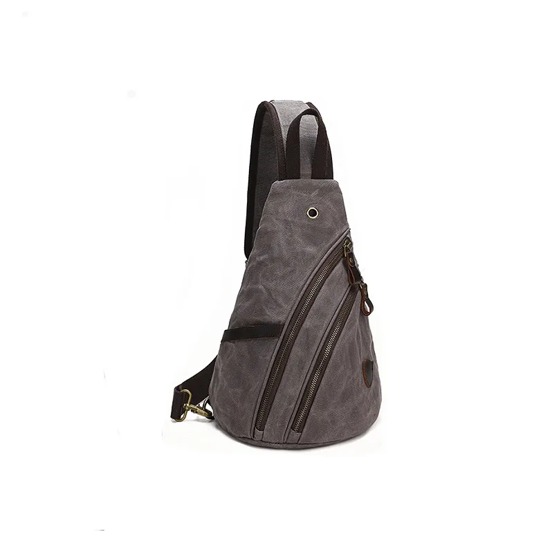 TTaG．baG Batik Canvas With Leather Crossbody Bag Regular Men's Earth Yellow/Khaki/Gray/Green-9
