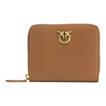 PINKO Taylor Leather Wallet Women's Brown