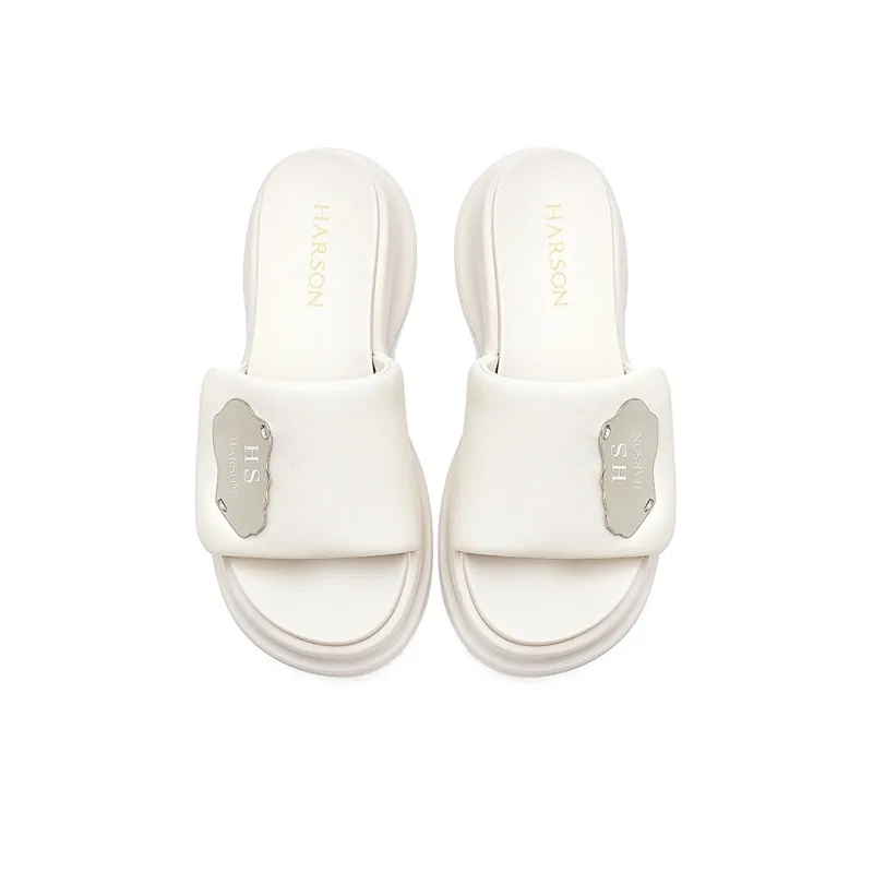 HARSON Metal Quick Dry Slide Slippers Women's-2