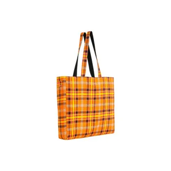 HAWA Canvas Canvas Bag Tote Bag Shopping Bag Shoulder Bag Women's Orange