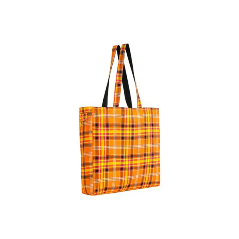 HAWA Canvas Canvas Bag Tote Bag Shopping Bag Shoulder Bag Women's Orange-0