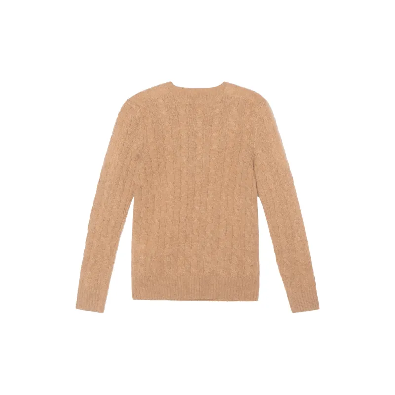 Polo Ralph Lauren Pony Embroidered Cable Knit Jumper-1