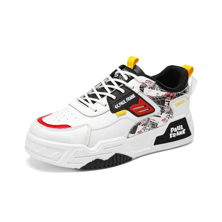PAUL FRANK Slip-Resistant High-Top Skateboard Shoes Men's-31