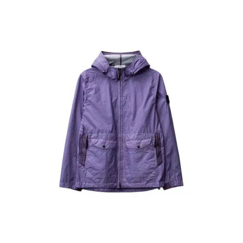 STONE ISLAND Jackets Men Purple