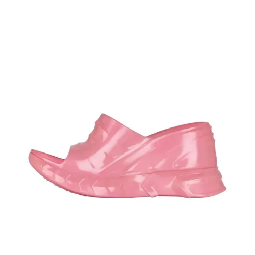 Givenchy Marshmallow Slide Slippers 11cm Women's Red