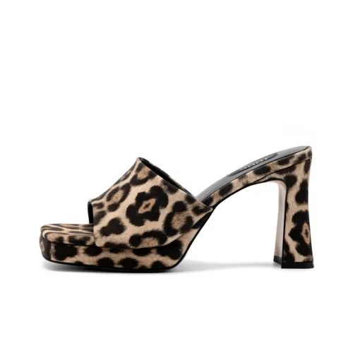 JOOC Slide Slippers Women's Leopard