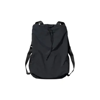 UNIQLO Polyester Backpack Regular Unisex Black
