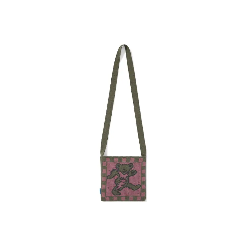 Thisisneverthat Cotton Shoulder Bag Crossbody Bag Mini Women's Purple-0