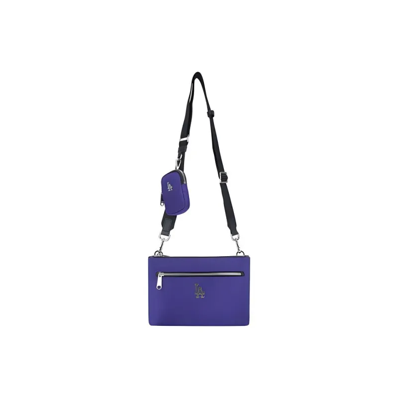 MLB Nylon Crossbody Bag Regular Unisex Purple-0