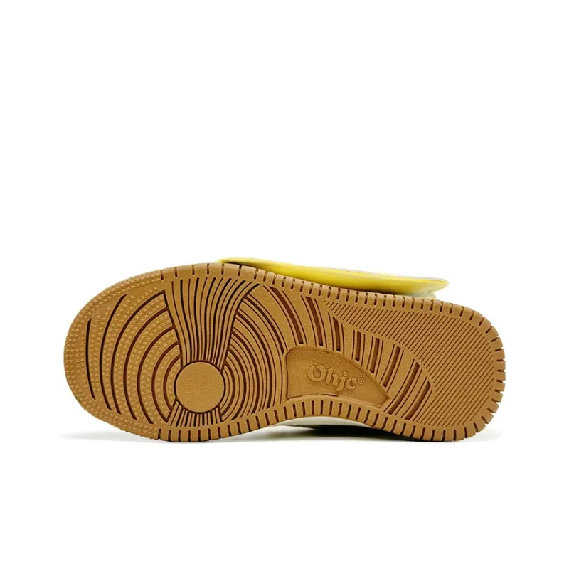 OHJC Slip-Resistant Cushioning Wear-Resistant Lightweight Breathable Low-Top Skateboard Shoes Unisex-5