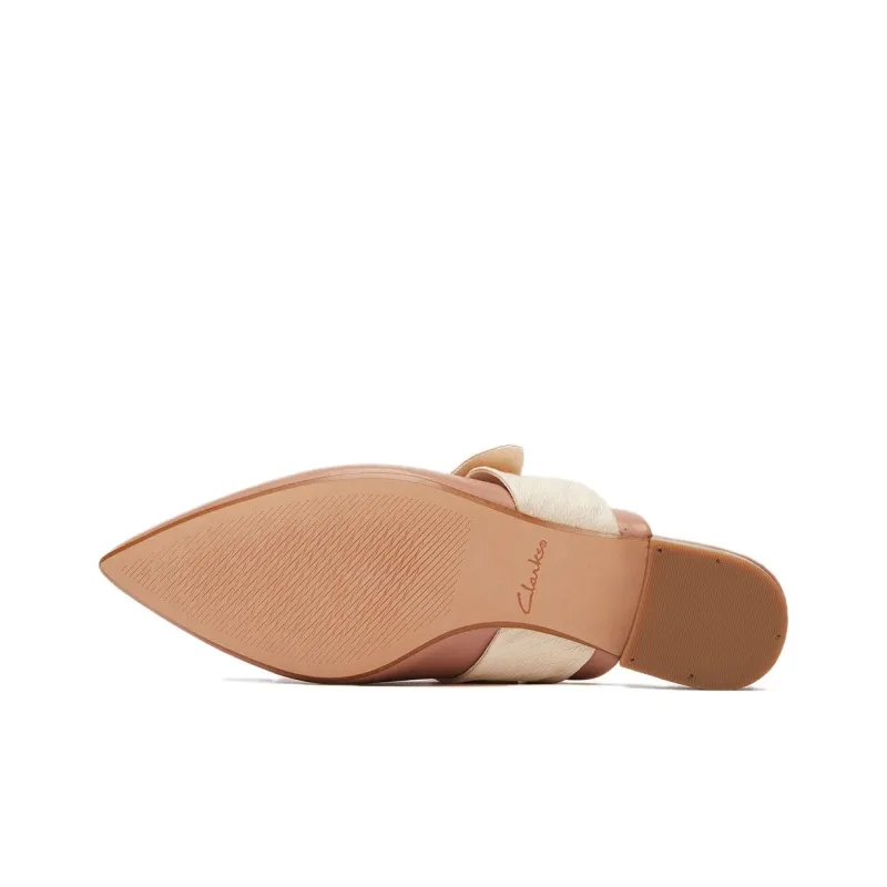 Clarks EVA Wrap toe Slippers Women's Brown-4